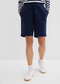 Trik&aring;shorts med fickor - bl&aring; - storlek 56/58 (3XL) - bonprix
