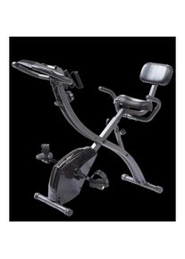 MediaShop, Heimtrainer &raquo;Slim Cycle&laquo; 136 kg max. Benutzergewicht, klappbar, Fahrrad, 8 Widerstandsstufen, schwarz, Heimtrainer