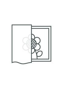 Liedeco, Schiebegardine Klettband 1 Stk. tlg. HxB: 245x60, ohne Paneelwagen, creme, Polyester, 245 cm