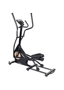 Christopeit Sport , Crosstrainer-Ergometer &raquo;Fit Wheel Pro&laquo; 120 kg max. Benutzergewicht, 32 Widerstandsstufen, schwarz mit holzfarbener 