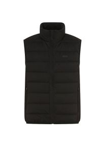 BOSS Green, Herren, Daunenweste Stehkragen, Regular Fit, 4-Wege-Stretch-Qualit&auml;t, Black001, S, Black001, Weste von BOSS Green Menswear