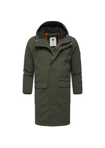Ragwear, Herren, Wintermantel &raquo;Wintermantel Mr Them Long&laquo;, Dark Olive25, L, Dark Olive25, Herren Wintermantel mit verstellbarer Kapuze