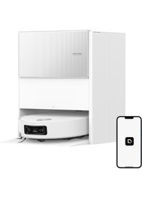 DREAME Aqua 10 Ultra Roller Complete, Staubsauger Roboter, Weiss