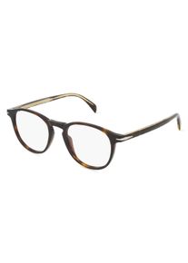 David Beckham DB 1018 okulary męskie | Oprawka: Pełnoramkowe, Panto, Havana
