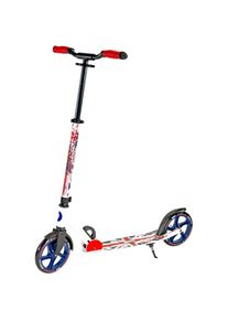 BEST Sporting, Cityroller &raquo;City-Scooter wei&szlig; blau England&laquo;, wei&szlig;/blau/rot, Cityroller