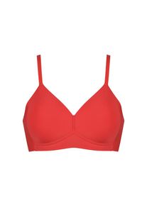 Naturana, Damen, Soft-BH &raquo;Smoothing&laquo; flache nahtlose Abschl&uuml;sse, breites Unterbrustband, ohne B&uuml;gel, basic, chayenne, Cup E, 75 -Cup E, chayenne, 