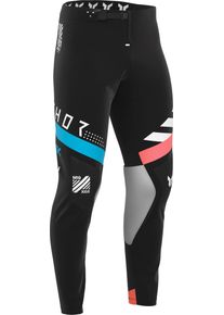 Thor Sportmode Synth, textile pants , color: Black/Light Blue/Light Red/White , size: 31