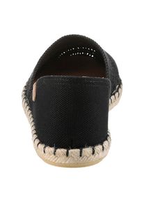 VERBENAS, Damen, Espadrille &raquo;Carmen Crochet-Lino Paris&laquo; , Slipper, Sommerschuh, Strandschuh im H&auml;kel-Look, schwarz, 40, schwarz, Im angesagtem H&auml;kel-