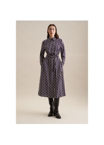 Seidensticker, Damen, Sommerkleid &raquo;Schwarze Rose&laquo; 1/1 Kragen Druck, lila, Normalgr&ouml;&szlig;en, M38 -Normalgr&ouml;&szlig;en, lila, Passform: Regular