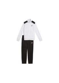 Puma, Damen, Trainingsanzug &raquo;POLY SUIT OP&laquo; 2 Stk. zweiteiliges Set, Regular Fit, mit elastischen B&uuml;ndchen, Puma White, M, Puma White, Trainingsanzug 