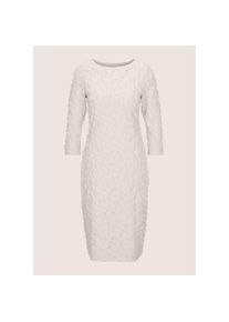 Madeleine Mode MADELEINE, Damen, Sommerkleid &raquo;Etuikleid Elegantes Kleid mit raffinierter Struktur&laquo;, perlwei&szlig;, N-Gr, 46 - N-Gr, perlwei&szlig;, Figurbetonte Etui-Form, 