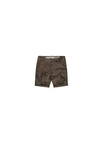 Alpha Industries, Herren, Shorts &raquo;Crew Short Camo&laquo;, dark olive camo, Normalgr&ouml;&szlig;en, 34 - Normalgr&ouml;&szlig;en, dark olive camo, Cotton Twill Stoff