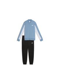Puma, Damen, Trainingsanzug &raquo;POLY BASEBALL SUIT CL&laquo; 2 Stk. zweiteiliges Set, mit elastischen B&uuml;ndchen, Cool Blue, M, Cool Blue, Trainingsanzug 
