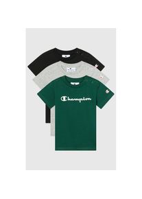 Champion, Herren, T-Shirt &raquo;ICONS CONTRAST 3 pack Crewneck T-Shirt&laquo; Packung, 3, 3 Stk. f&uuml;r aktive Kinder, dreiteiliges Set, aus Baumwolle und Polyester