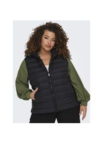 Only CARMAKOMA, Damen, Steppweste &raquo;CARNEW TAHOE HOOD WAISTCOAT CC OTW NOOS&laquo;, Black, M (46/48), Black, Steppweste von Only CARMAKOMA