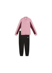 Puma, Damen, Trainingsanzug &raquo;POLY BASEBALL SUIT CL&laquo; 2 Stk. zweiteiliges Set, mit elastischen B&uuml;ndchen, Poised Pink, M, Poised Pink, Trainingsanzug 
