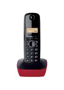 Prendeluz Red wireless design phone backlit display handsfree, Telefon, Rot