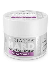 Claresa, Nagelstyling + Kunstn&auml;gel, Hard & Easy Building Gel Milky White 45g (Kunstn&auml;gel, Milky White)
