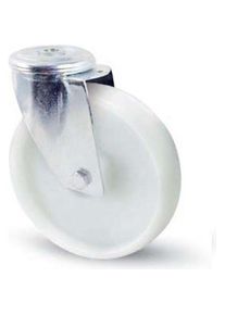 realspace Pro RS PRO, M&ouml;belrollen, Drehlager Lenkrolle, Rad &oslash; 125mm, 170kg, Ge