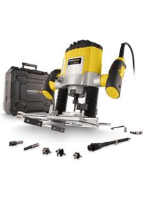 Powerplus, Fr&auml;se, Oberfrase 1200w + 6 fr&auml;ser