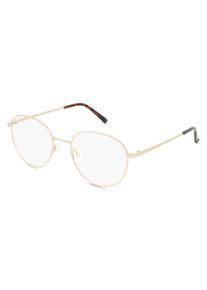 Fielmann BD 600 CL BO okulary unisex | Oprawka: Pełnoramkowe, Panto, Złoty