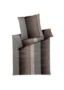 JOOP! Poszewka na pościel dla mężczyzn brązowy / ciemnoszary Rozmiar 135x200cm
