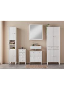 Home Affaire Spiegelschrank &raquo;Tina&laquo; Badm&ouml;bel, Spiegel, Breite 60 cm, Massivholz