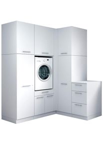 Laundreezy Mehrzweckschrank-Set &raquo;, 7-tlg. Mehrzweckschrank-Set B/H/T 186/238/68 cm&laquo; 7 Stk. tlg.