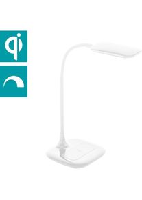 Eglo Tischleuchte &raquo;MASSERIE Tischlampe, Kunststoff, IP20, B&uuml;rolampe, Schreibtischlampe&laquo; LED-Board Neutralwei&szlig; Tischleuchte - H38,5 cm - wei&szlig; - 3,7W 