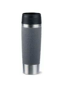 Emsa Thermobecher &raquo;Travel Mug Classic, mit 360&deg;-Trink&ouml;ffnung, auslaufsicher, rutschfest&laquo; 4h hei&szlig;, 8h kalt - 360 ml / 6h hei&szlig;, 12h kalt - 500 ml, 100% 