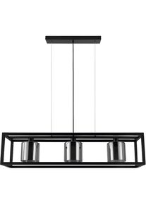 Eglo H&auml;ngeleuchte &raquo;BRISLING Pendellampe, Stahl und Glas, Vintage, Esszimmerlampe, Lampe&laquo; E27 1 Stk. Pendelleuchte, Wohnzimmerlampe, L14 x B11, 5 x H10