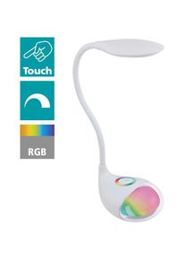 Eglo Tischleuchte &raquo;CABADO 1 Tischlampe, Kunststoff, Schreibtischlampe, B&uuml;rolampe, Lampe&laquo; LED-Board 1 Stk. Kaltwei&szlig; Tischleuchte, L14 x B11 x H49 cm, 