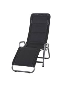 siena GARDEN Gartenliege &raquo;Bito&laquo; Stahl/Textil, verstellbar, inkl. Auflage