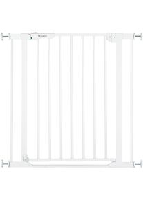 hauck T&uuml;rschutzgitter &raquo;Clear Step Autoclose 2, White&laquo; auch als Treppenschutzgitter verwendbar; 75-80, flacher Durchgang