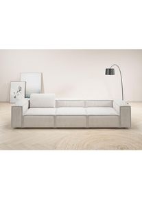 Home Affaire 3, 5-Sitzer &raquo;Watertown, modernes Big-Sofa XXL, 336 cm Breite, auch in Feincord&laquo; Riesiges Designersofa mit viel Platz & weichen Bez&uuml;gen in