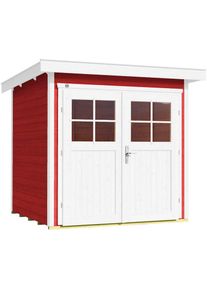 Weka Gartenhaus &raquo;227 Gr.1, schwedenrot, 21 mm&laquo;