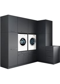Laundreezy Mehrzweckschrank-Set &raquo;, 9-tlg. Mehrzweckschrank-Set B/H/T 253/238/68 cm&laquo; 9 Stk. tlg.
