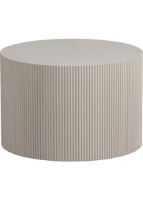 Woood Beistelltisch &raquo;Prague&laquo; runde Form, aus gepresstem Plattenmaterial, H&ouml;he 40 x &oslash; 60 cm