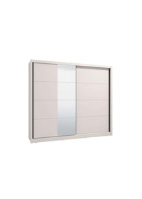 Inosign Schwebet&uuml;renschrank &raquo;Albi, Schlafzimmerschrank, W&auml;scheschrank in cashmere oder wei&szlig;&laquo; Kleiderschrank mit Spiegel MIT Innenausstattung, FSC -