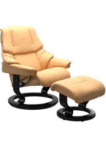 stressless Relaxsessel &raquo;Reno&laquo; Set, Relaxsessel mit Hocker, mit Hocker, mit Classic Base, Gr&ouml;&szlig;e S, M & L, Gestell Schwarz