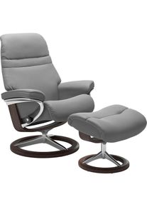 stressless Relaxsessel &raquo;Sunrise&laquo; Relaxsessel mit Hocker, mit Signature Base, Gr&ouml;&szlig;e M, Gestell Wenge