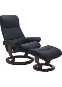 stressless Relaxsessel &raquo;View&laquo; Set, Relaxsessel mit Hocker, mit Classic Base, Gr&ouml;&szlig;e S, Gestell Wenge