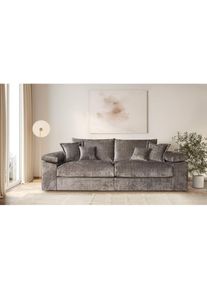 Home Affaire Big-Sofa &raquo;Soft&Cosy XL, B: 246 cm - OTTO. Verl&auml;ssliche Qualit&auml;t.&laquo; Mega-Sofa, Cord oder Chenille-Struktur, mit Federkern & 4 Zierkissen