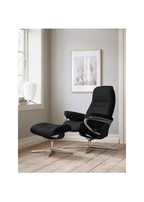 stressless Relaxsessel &raquo;Sunrise&laquo; mit Cross Base, Gr&ouml;&szlig;e S, M & L, Holzakzent Schwarz