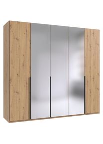 wimex Kleiderschrank &raquo;Mugano, in 5 Breiten, 2 H&ouml;hen, 2 Tiefen, viele Farben, Made in Germany&laquo; in Basic oder Premium Ausstattung, mit langen Griffen 