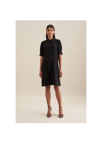 Seidensticker Sommerkleid &raquo;Schwarze Rose&laquo; 1/2 Kragen Uni schwarz, Gr&ouml;&szlig;e L40