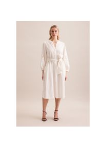 Seidensticker Sommerkleid &raquo;Schwarze Rose&laquo; 7/8 Rundhals Uni beige, Gr&ouml;&szlig;e 3XL (46)