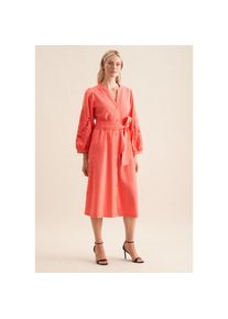 Seidensticker Sommerkleid &raquo;Schwarze Rose&laquo; 7/8 Rundhals Uni rosa, Gr&ouml;&szlig;e 3XL (46)