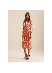 Seidensticker Sommerkleid &raquo;Schwarze Rose&laquo; 7/8 Rundhals Paisley rosa, Gr&ouml;&szlig;e S(36)