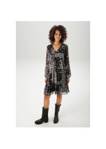Aniston CASUAL Tunikakleid im fantasievollen Paisley-Muster-Mix rosa, Gr&ouml;&szlig;e 36